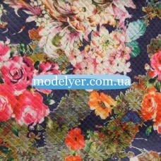 Ткань Дайвинг стеганый принт